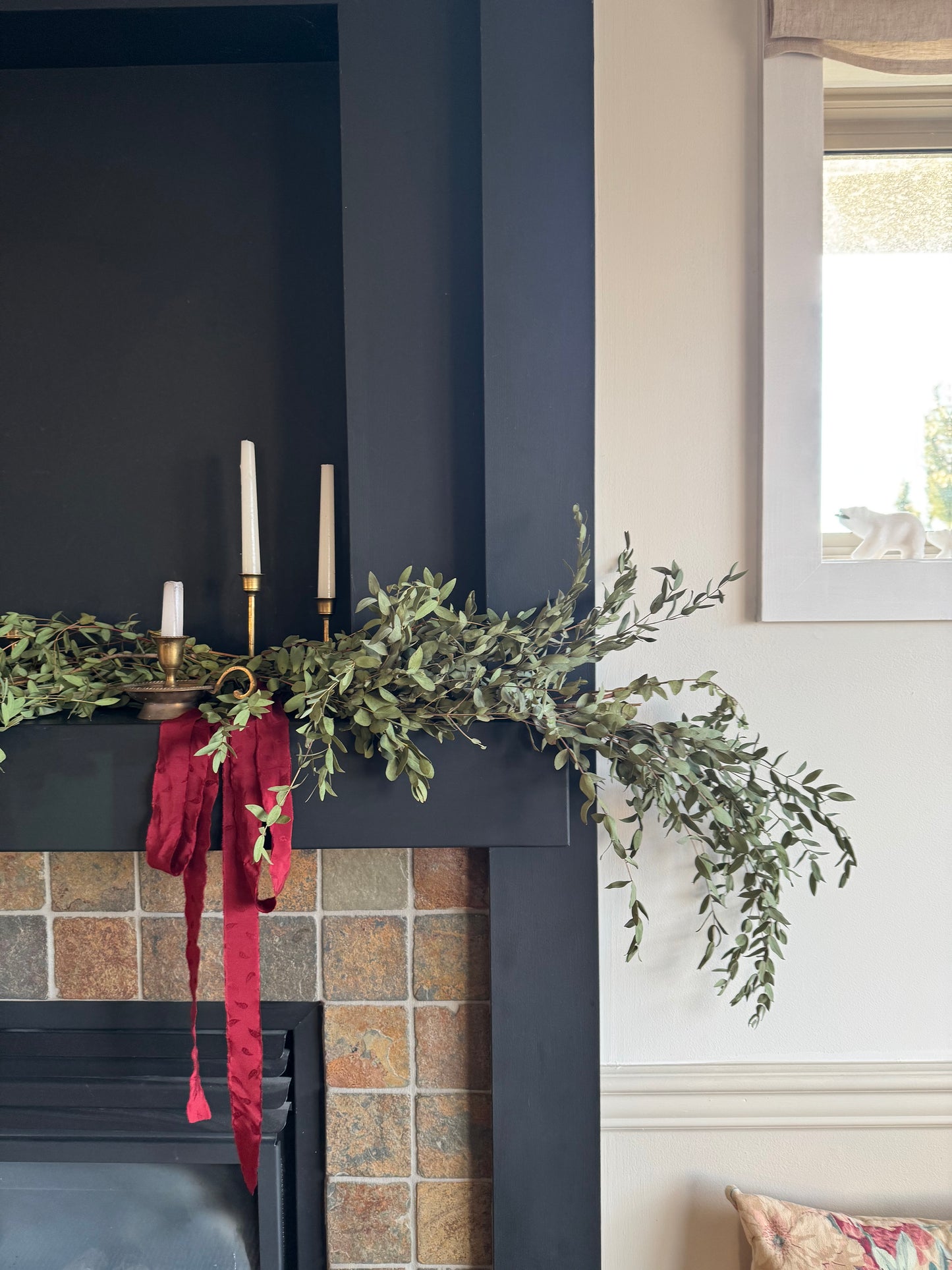 Fresh Eucalyptus Garland- Parvifolia