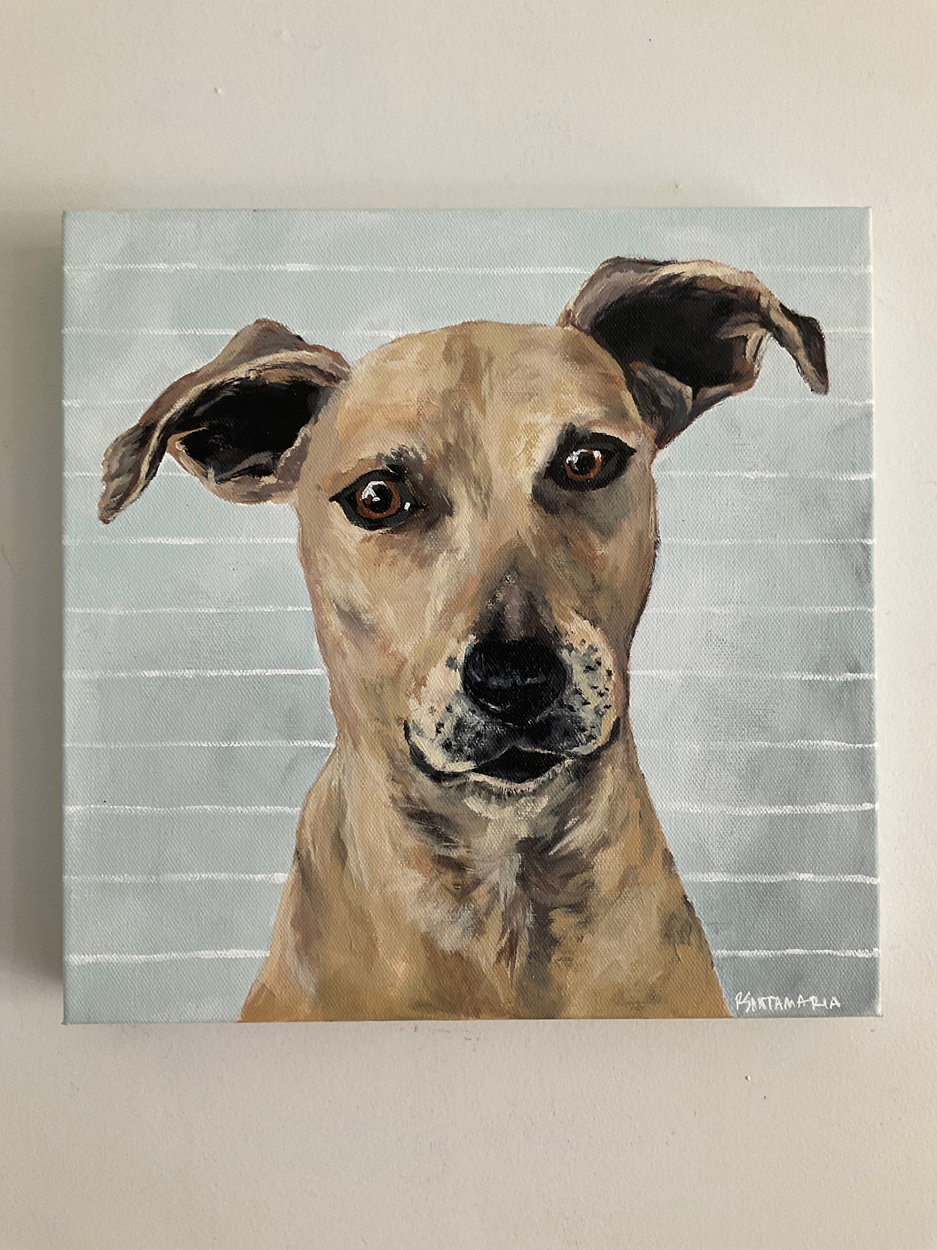 Custom Pet Portrait Shibang Designs