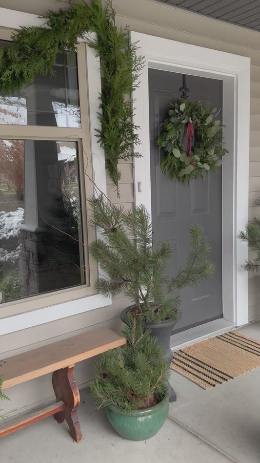 Fresh Evergreen & Eucalyptus Garland